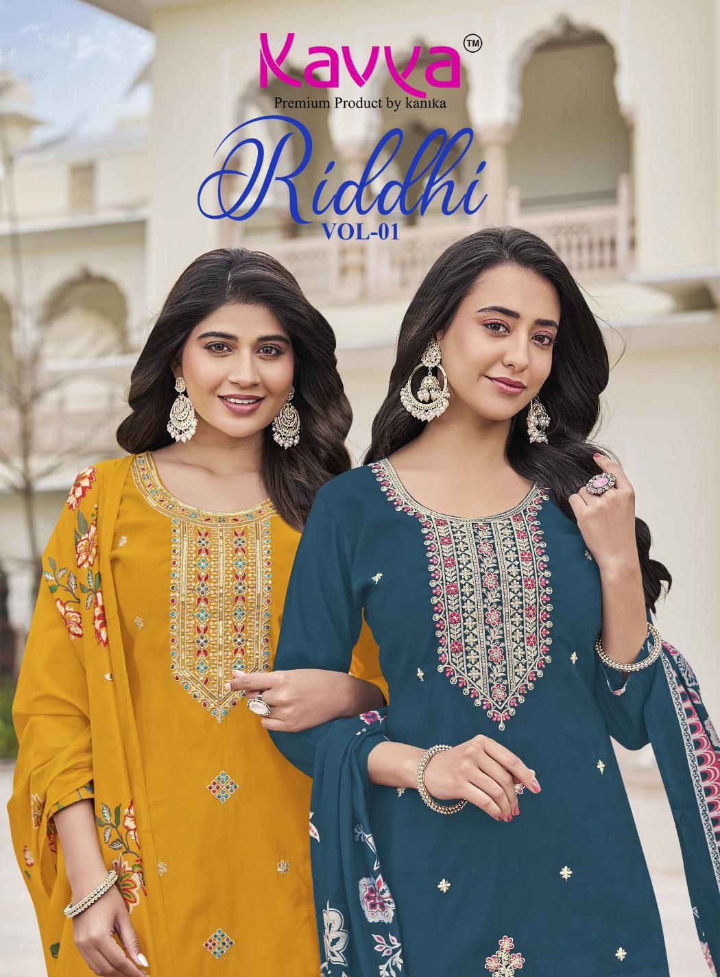 Kavya Riddhi vol 1 catalog kurti wholesale chandigarh