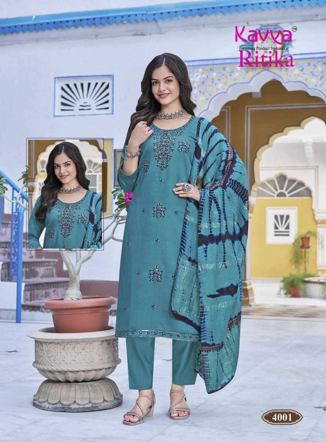Kavya Ritika vol 4 catalog snf kurti wholesale 