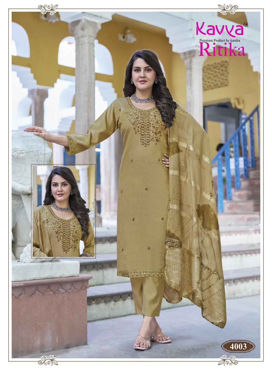Kavya Ritika vol 4 catalog snf kurti wholesale 