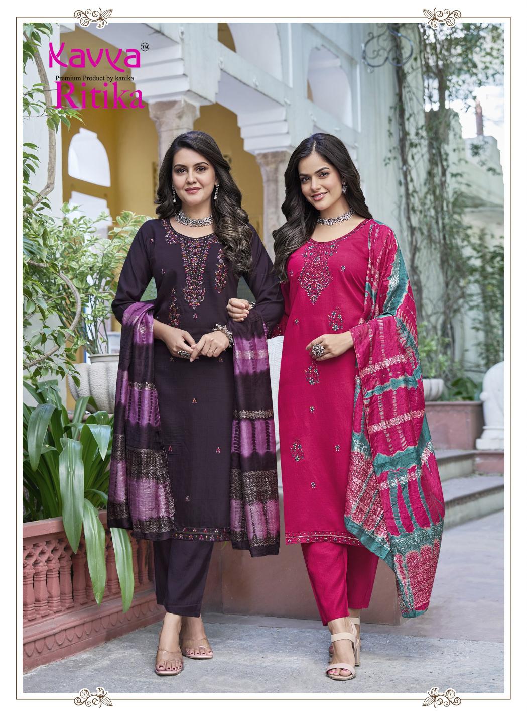 Kavya Ritika vol 4 catalog snf kurti wholesale 