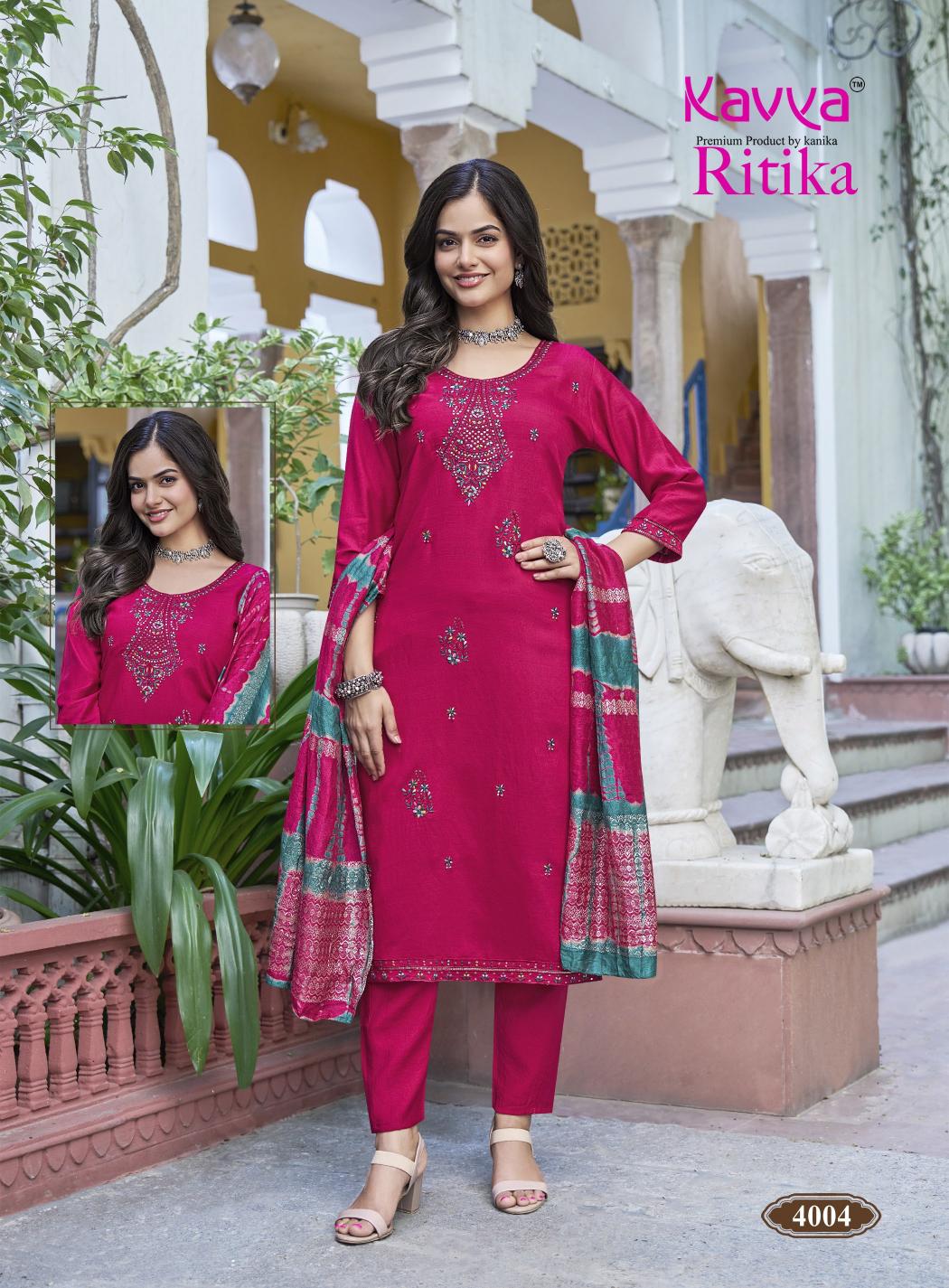 Kavya Ritika vol 4 catalog snf kurti wholesale 