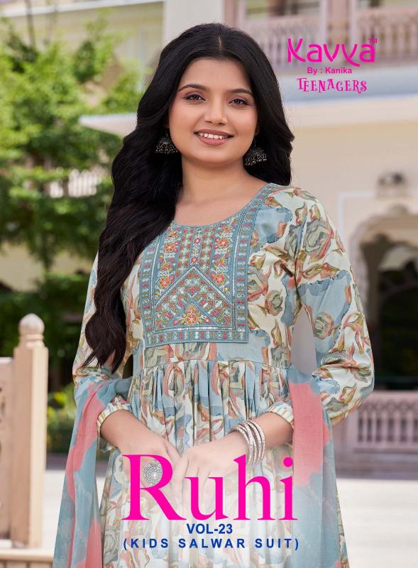 Kavya Ruhi Vol 23 catalog indian wholesale kurti