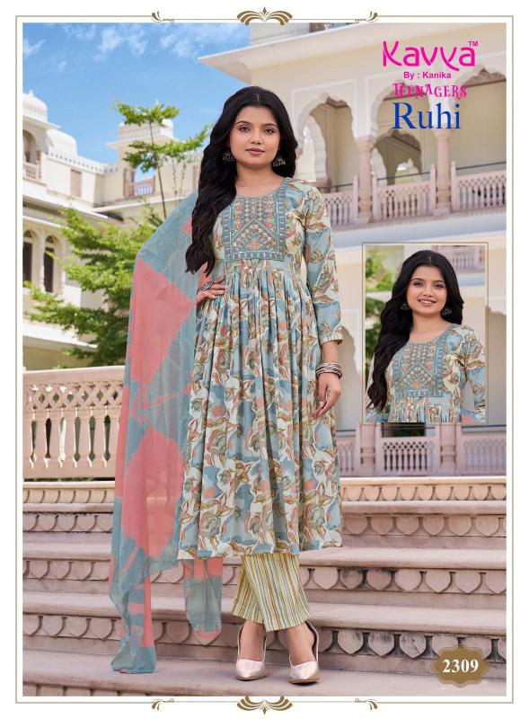 Kavya Ruhi Vol 23 catalog indian wholesale kurti