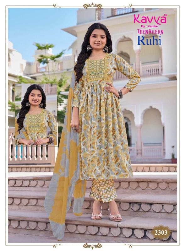 Kavya Ruhi Vol 23 catalog indian wholesale kurti