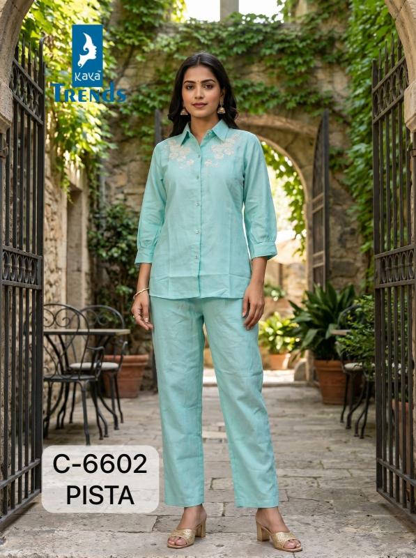 Kaya 6602 vol 1 catalog co ord sets manufacturers in india