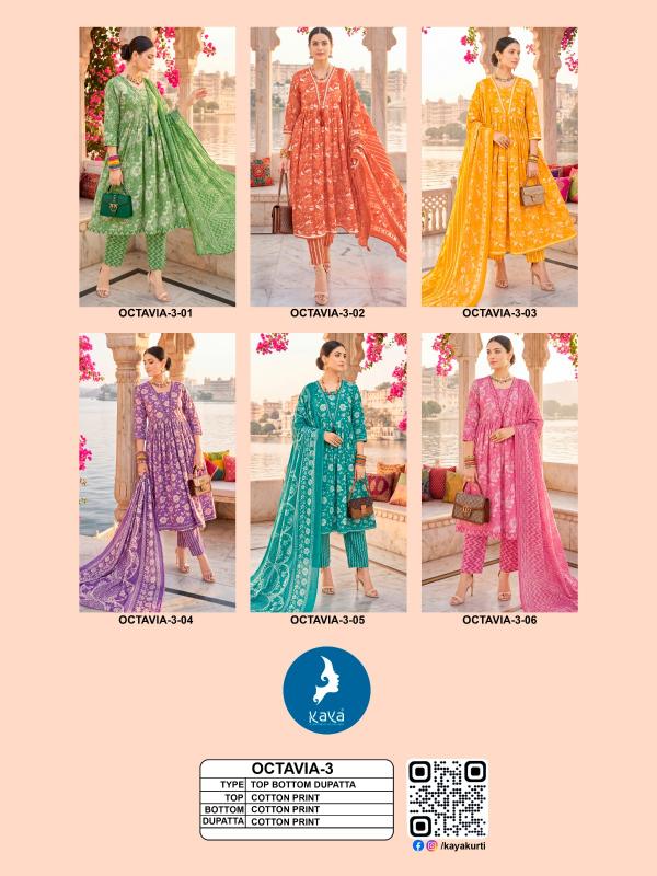 KAYA OCTAVIA- 3 Printed kurti manufacturers in Delhi