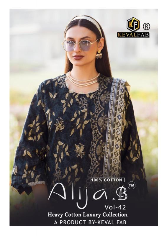Keval Fab Alija-B Vol-42 Surat salwar kameez market