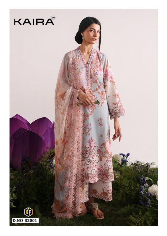 Keval Kaira Vol-32 – Karachi Dress Material - Wholesale Catalog