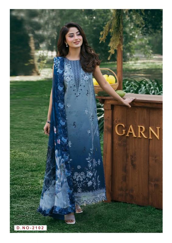 KevalFab Ellija-B Vol-21 – Karachi Dress Material - Wholesale Catalog