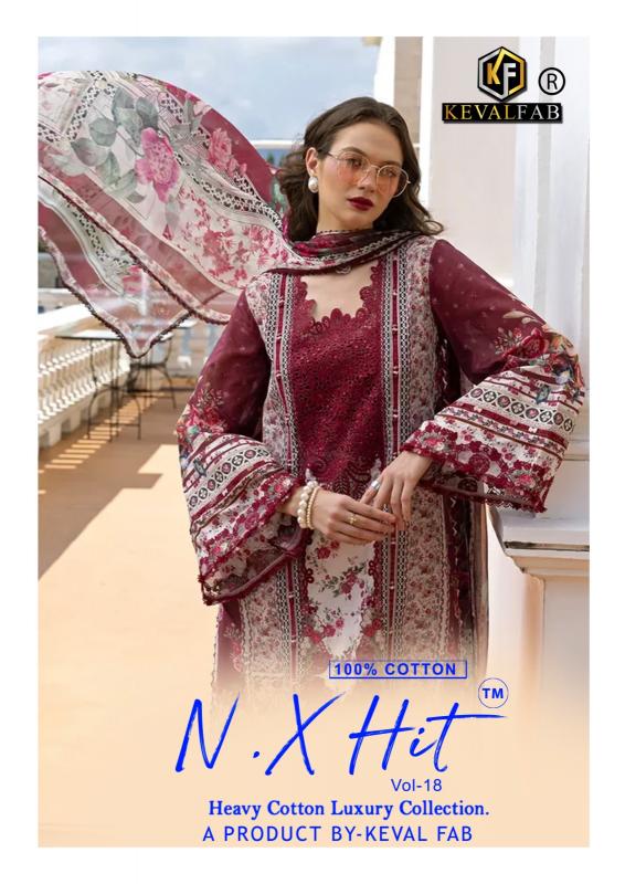 KevalFab N.X Hit Vol-18 – Karachi Readymade Kurti Pant With Dupatta - Wholesale Catalog