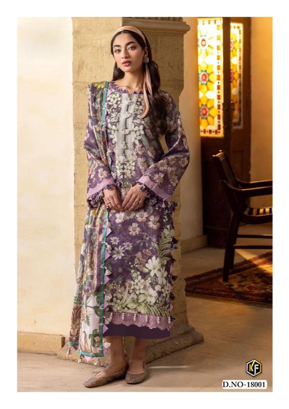 KevalFab N.X Hit Vol-18 – Karachi Readymade Kurti Pant With Dupatta - Wholesale Catalog
