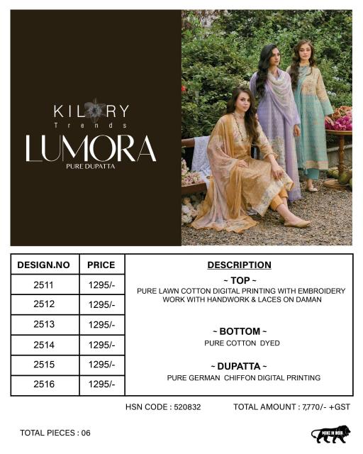Kilory Lumora catalog wholesale suppliers of salwar kameez in kolkata