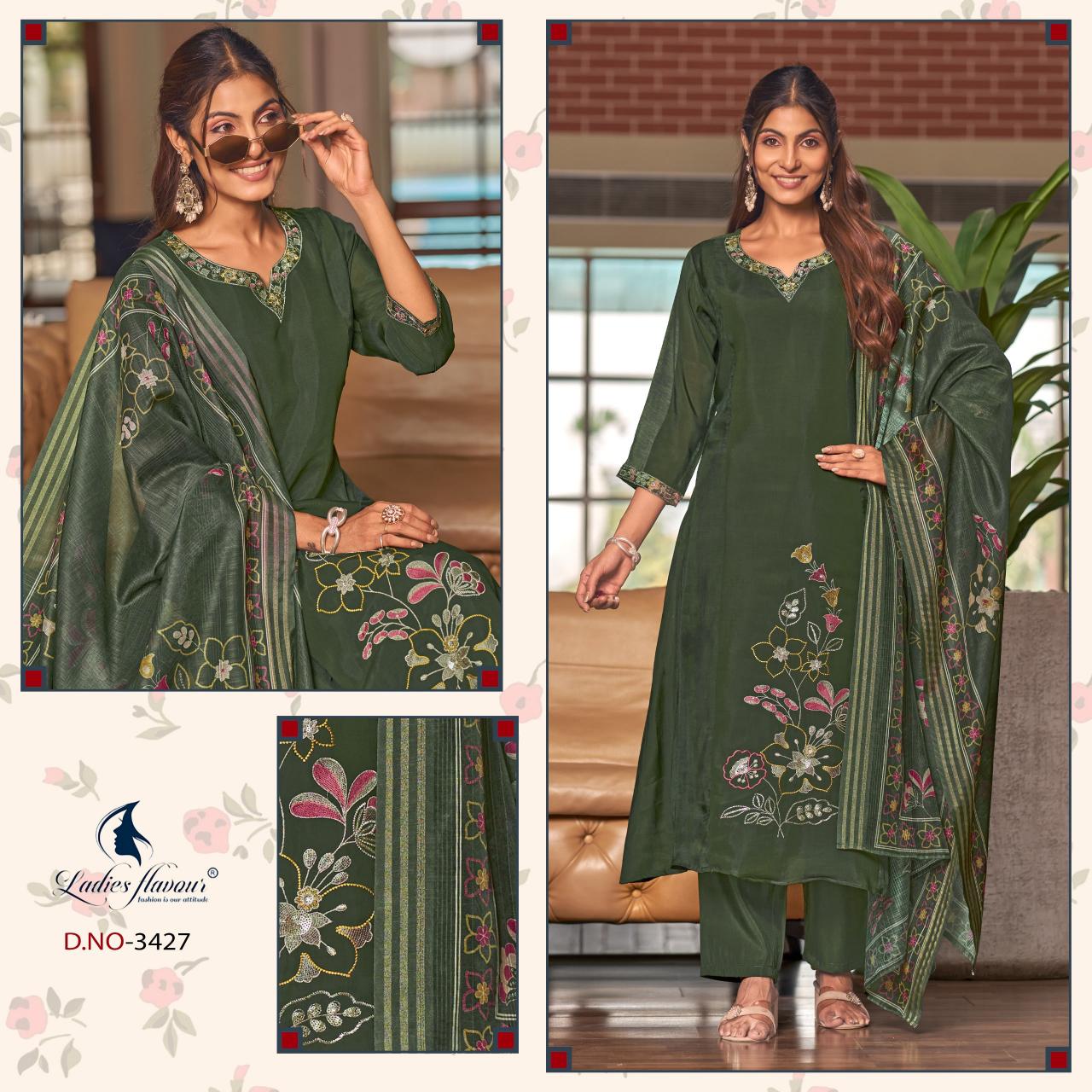 Ladies Flavour 3429 catalog kurtis wholesale in ahmedabad