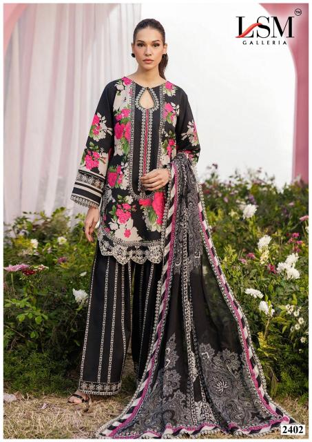 Lsm Parian Dream Vol-24 – Karachi Dress Material - Wholesale Catalog