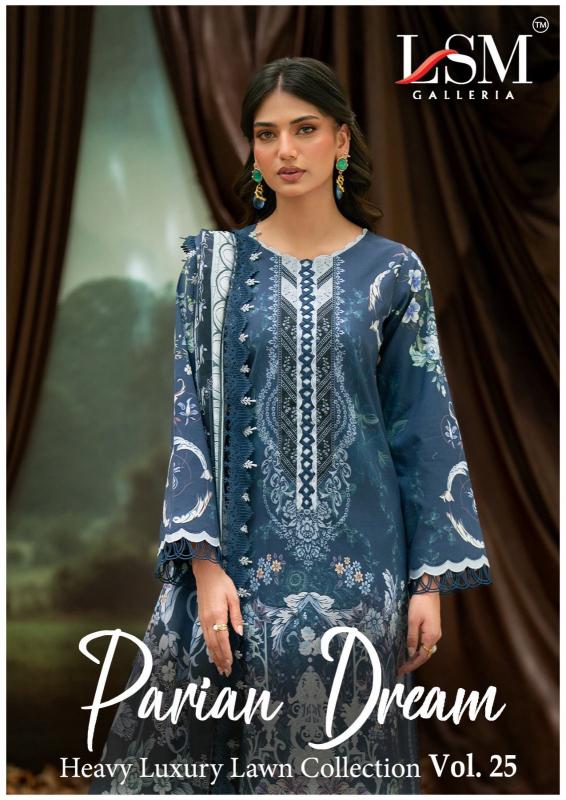 Lsm Parian Dream Vol-25 – Karachi Readymade Kurti Pant With Dupatta - Wholesale Catalog
