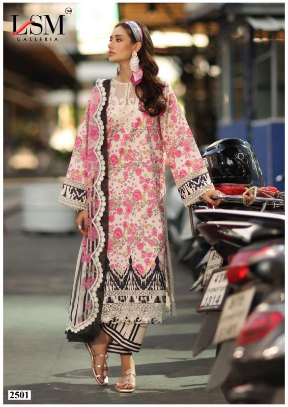 Lsm Parian Dream Vol-25 – Karachi Readymade Kurti Pant With Dupatta - Wholesale Catalog
