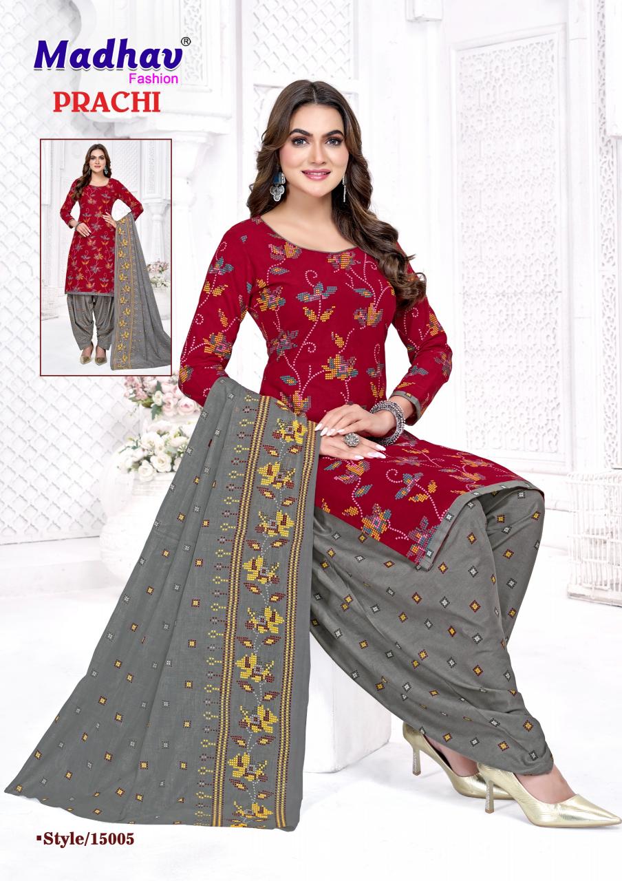 Madhav Prachi Vol-15 – Dress Material - Wholesale Catalog