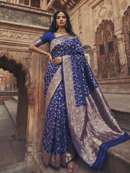 MANDAKINI by SHREE SHYAM FASHION fancy designer ART SILK Blend fabric saree wholesale with Fancy latkan