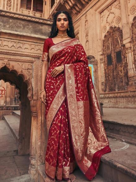 MANDAKINI by SHREE SHYAM FASHION fancy designer ART SILK Blend fabric saree wholesale with Fancy latkan