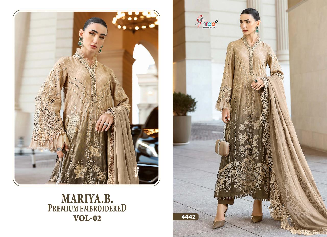 MARIA B PREMIUM EMBROIDERED VOL-2 Wholesale designer salwar kameez in Kolkata