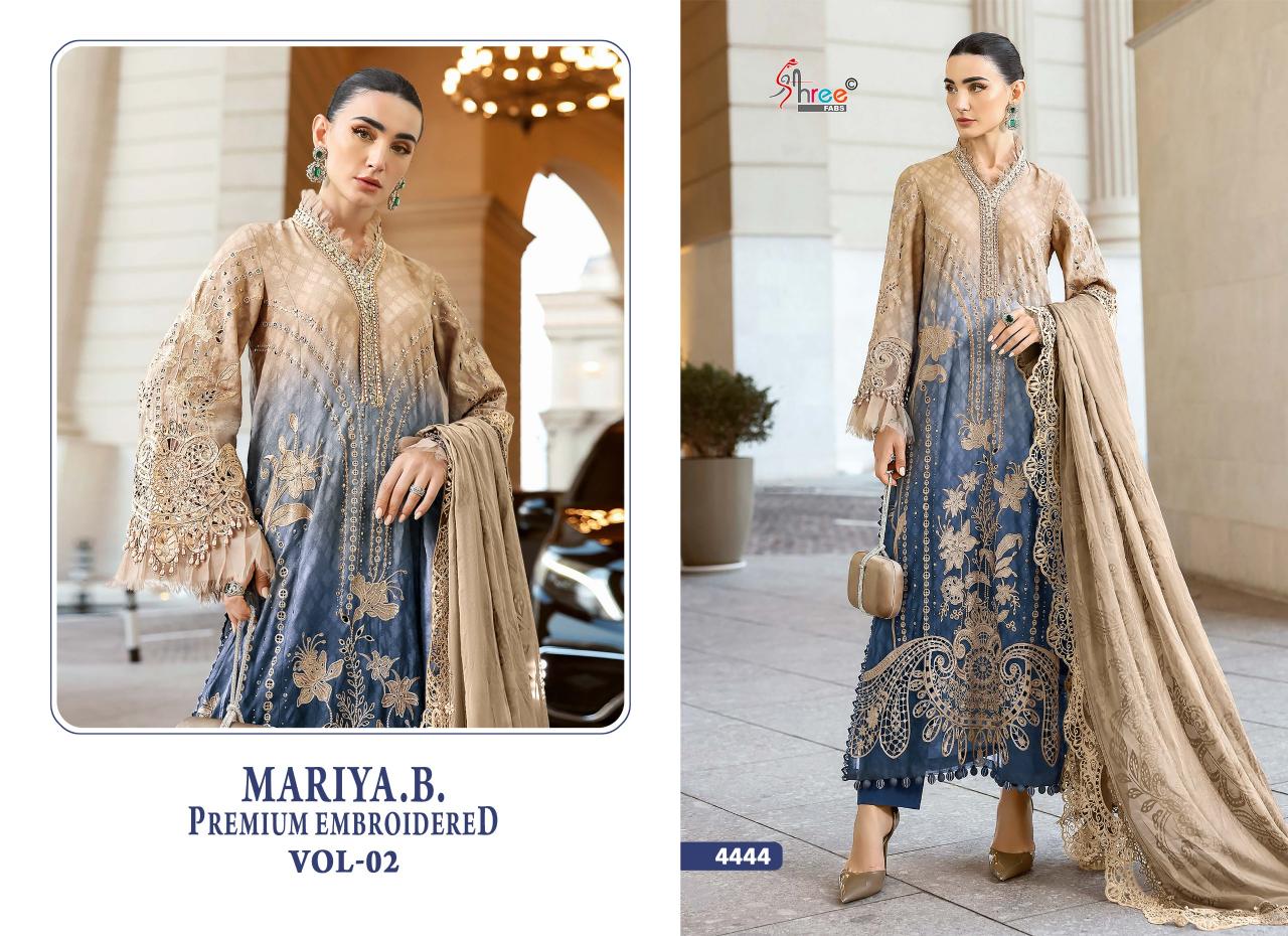 MARIA B PREMIUM EMBROIDERED VOL-2 Wholesale designer salwar kameez in Kolkata