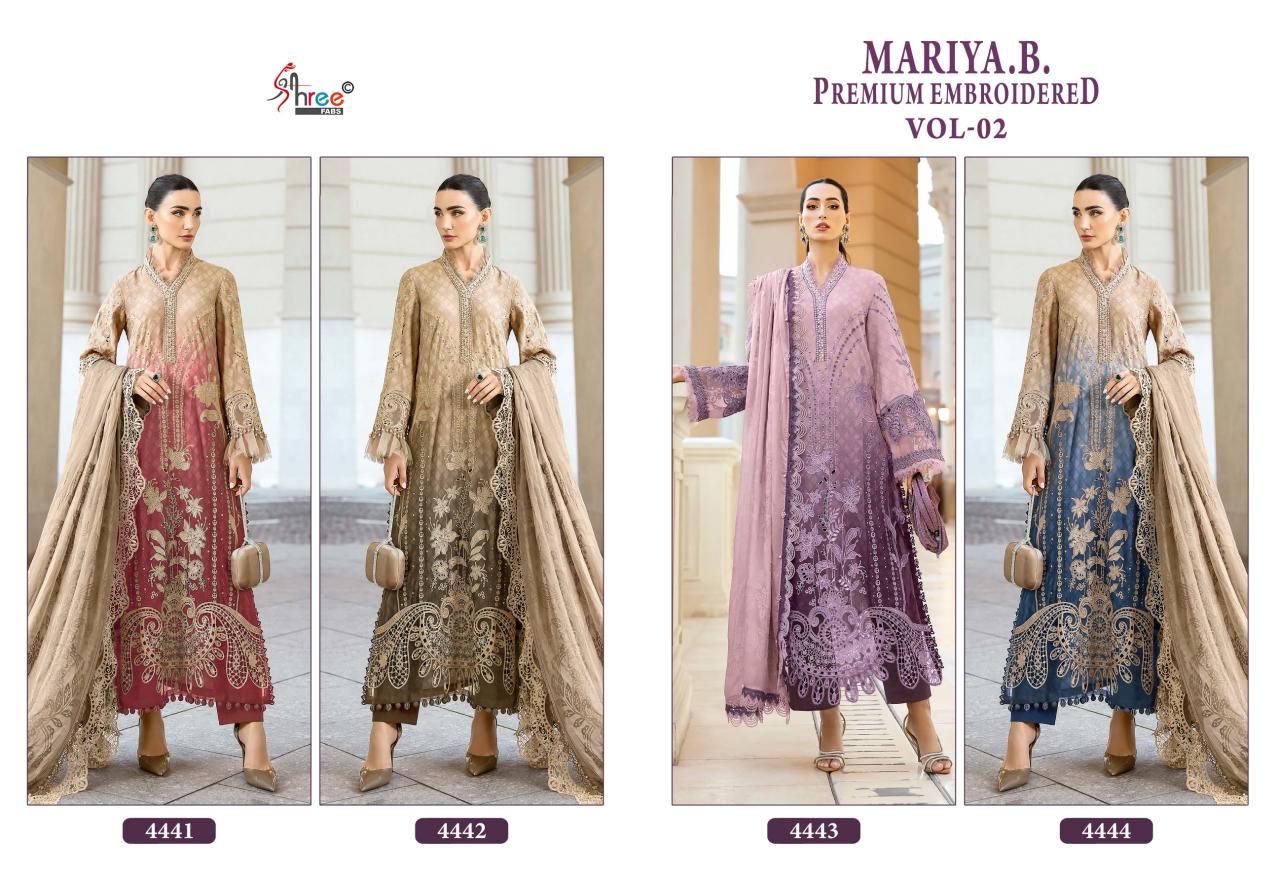 MARIA B PREMIUM EMBROIDERED VOL-2 Wholesale designer salwar kameez in Kolkata