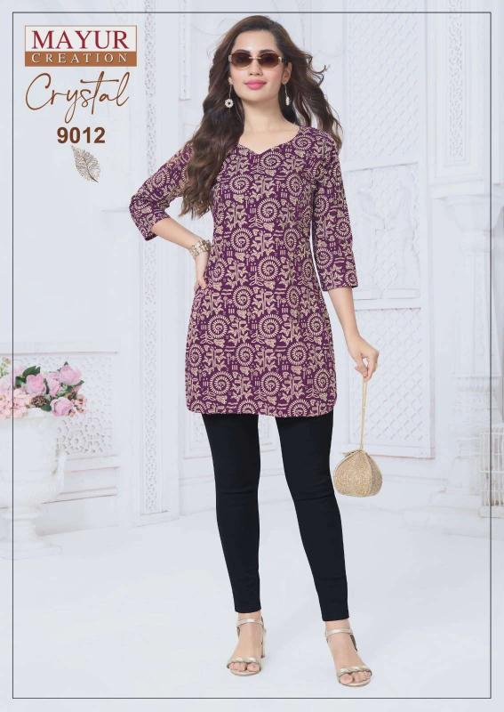 Mayur Crystal Vol-9 Designer kurti manufacturers in Delhi