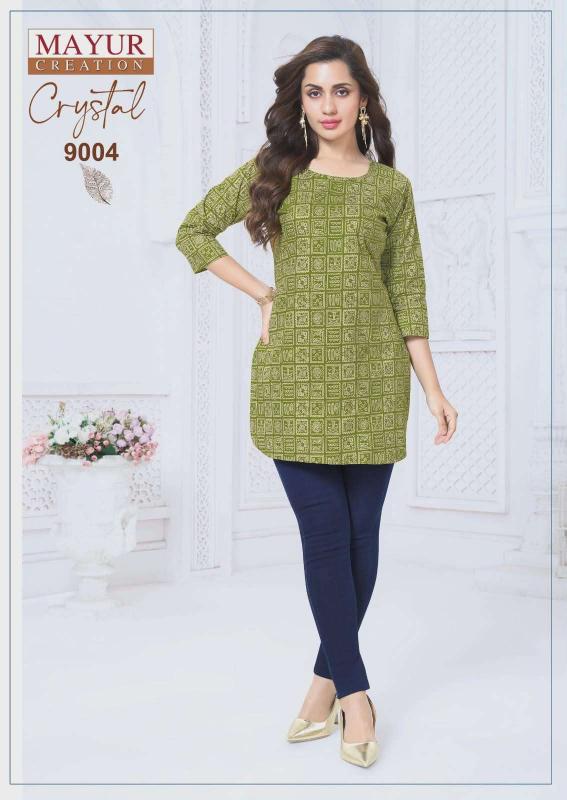 Mayur Crystal Vol-9 Designer kurti manufacturers in Delhi