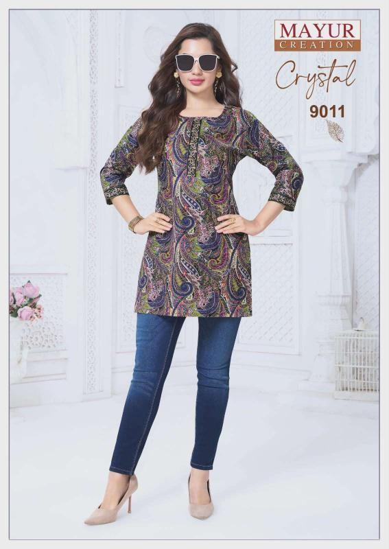 Mayur Crystal Vol-9 Designer kurti manufacturers in Delhi