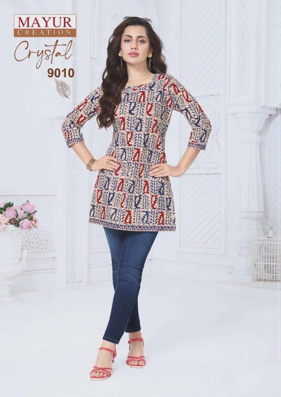 Mayur Crystal Vol-9 Designer kurti manufacturers in Delhi