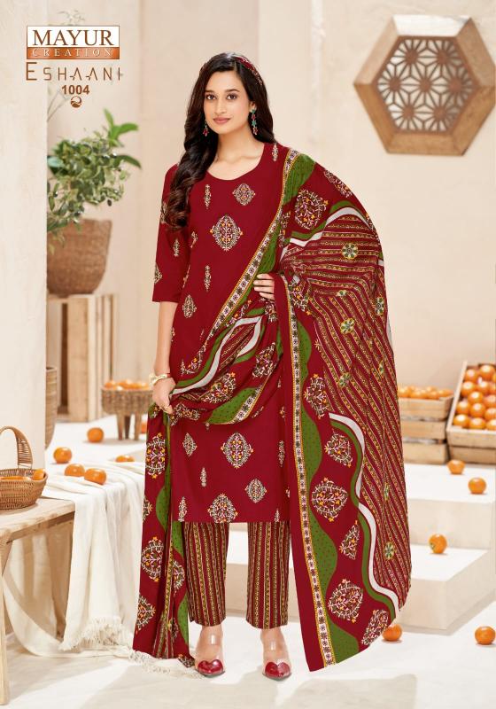 Mayur Eshaani Vol-1 – Dress Material - Wholesale Catalog