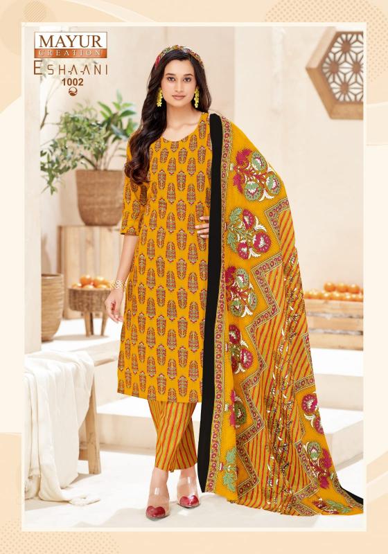 Mayur Eshaani Vol-1 – Dress Material - Wholesale Catalog