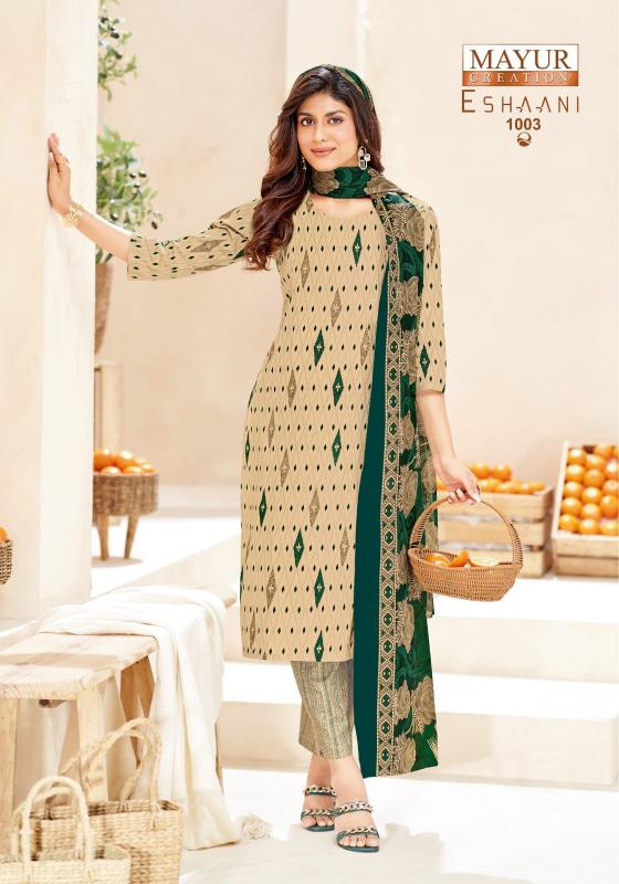 Mayur Eshaani Vol-1 – Dress Material - Wholesale Catalog
