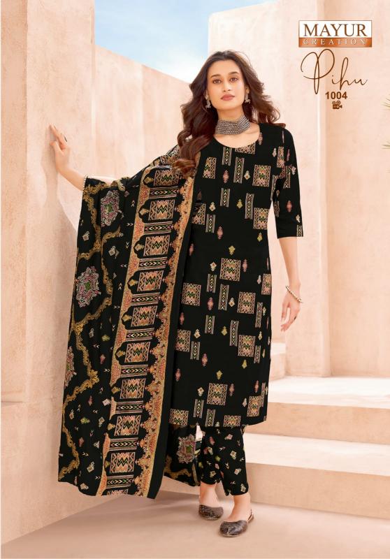 Mayur Pihu Vol-1 – Dress Material - Wholesale Catalog