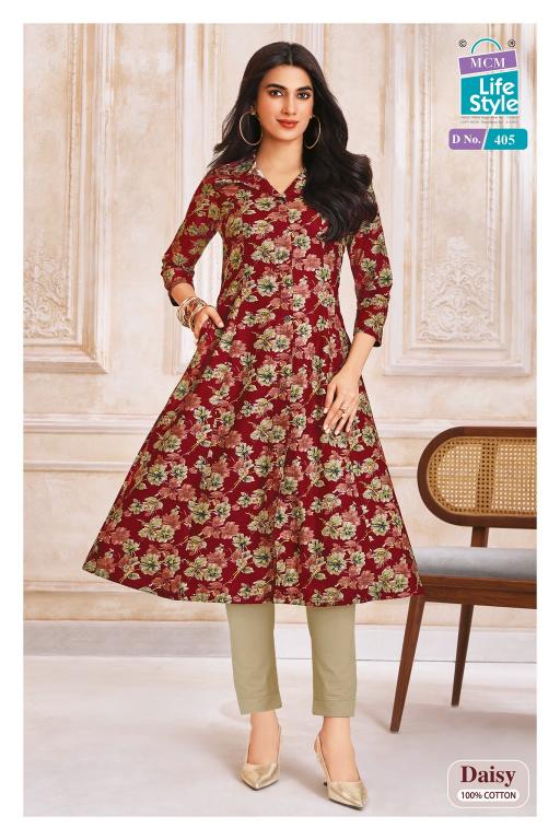 Mcm Daisy Vol-4 – A-Line Kurtis - Wholesale Catalog