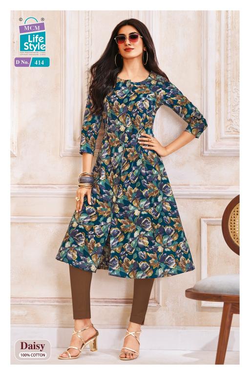 Mcm Daisy Vol-4 – A-Line Kurtis - Wholesale Catalog