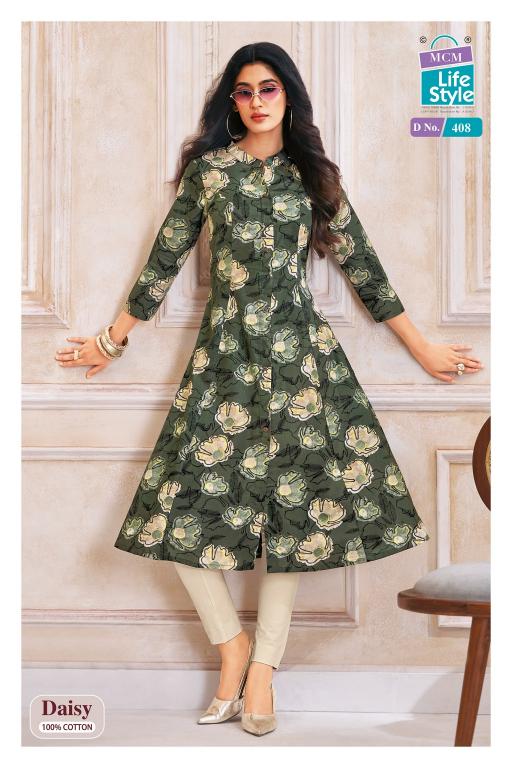 Mcm Daisy Vol-4 – A-Line Kurtis - Wholesale Catalog