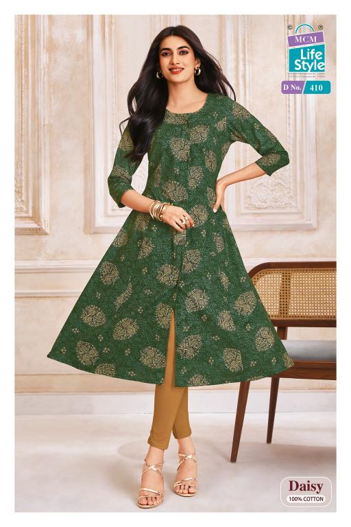 Mcm Daisy Vol-4 – A-Line Kurtis - Wholesale Catalog