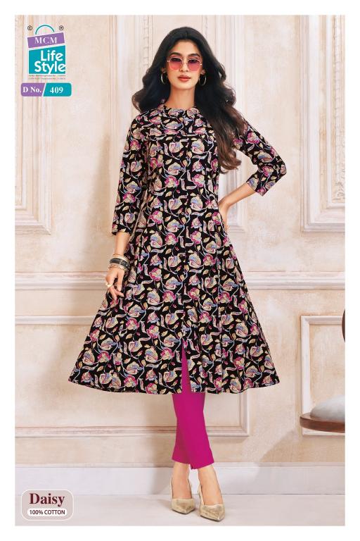 Mcm Daisy Vol-4 – A-Line Kurtis - Wholesale Catalog