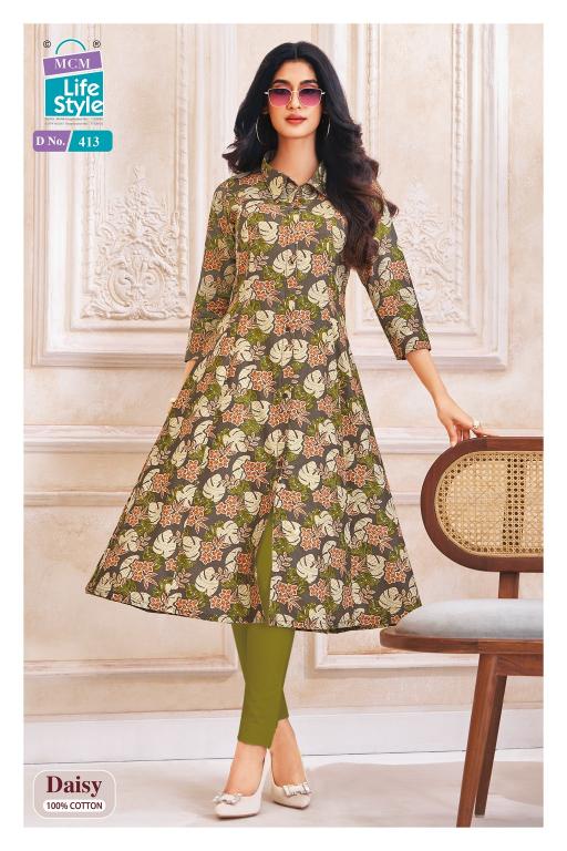 Mcm Daisy Vol-4 – A-Line Kurtis - Wholesale Catalog