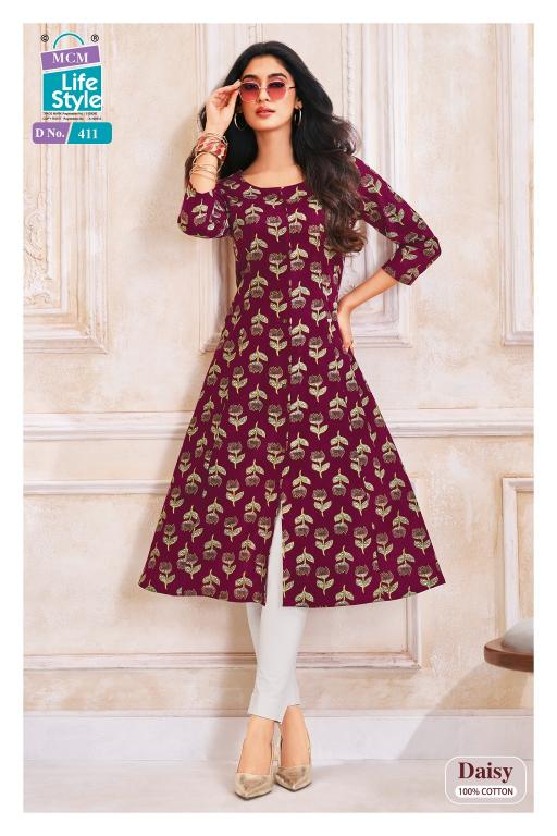 Mcm Daisy Vol-4 – A-Line Kurtis - Wholesale Catalog