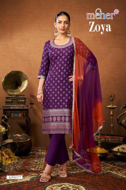 Meher Zoya catalog kurti wholesaler in raipur butique