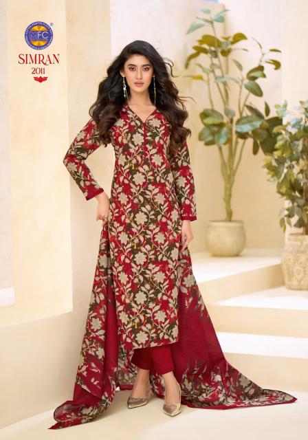 Mfc Simran Vol 2 – Dress Material