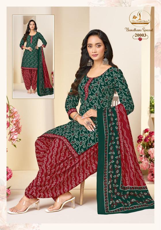 Miss World Bandhani Vol-20 Wholesale Dress in Surat