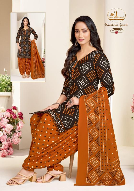Miss World Bandhani Vol-20 Wholesale Dress in Surat