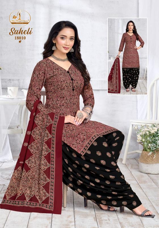 Miss World Saheli Vol-18 – Readymade Kurti Pant With Dupatta - Wholesale Catalog