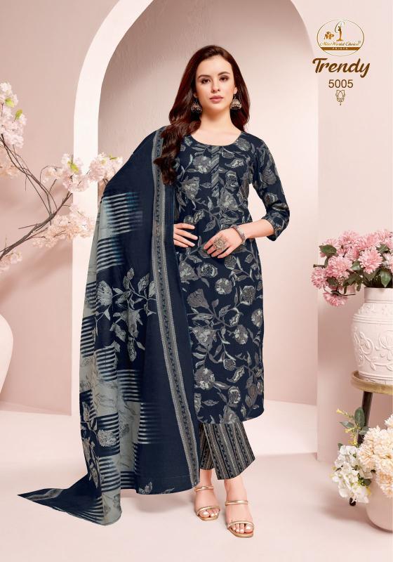 Miss World Trendy Vol-5 – Kurti Pant With Dupatta - Wholesale Catalog