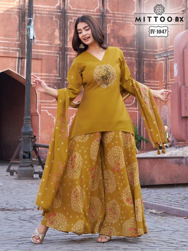 Mittoo IV 1047 & iv 1048 catalog wholesale kurti market in malad