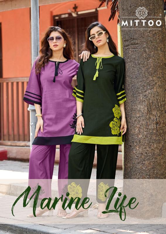 MITTOO Marine Life Kurti wholesalers in Kolkata