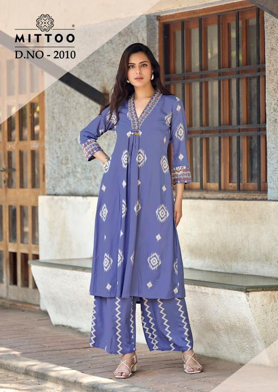 Mittoo Vitara vol 2 catalog co ord sets for women in india